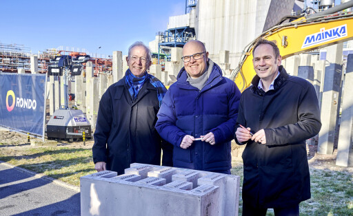 Spatenstich zum Bau einer Wärmebatterie bei Covestro in Brunsbüttel