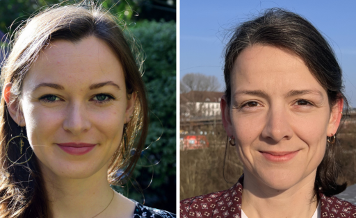 Flora Witkowski, Koordinatorin für Gaspolitik beim Climate Action Network (CAN), Europa, und Tabea Pottiez, Senior Expert, Energie und Klima bei der Deutschen Umwelthilfe (DUH).